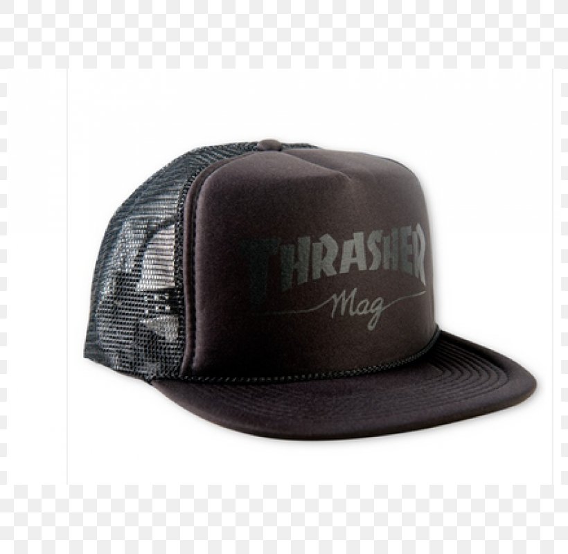 Trucker Hat Thrasher Baseball Cap, PNG, 800x800px, Trucker Hat, Baseball Cap, Beanie, Brand, Cap Download Free