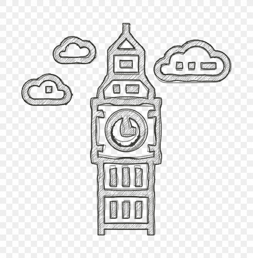 Big Ben Icon Landmarks Icon London Icon, PNG, 1228x1252px, Big Ben Icon, Black, Chemical Symbol, Computer Hardware, Landmarks Icon Download Free