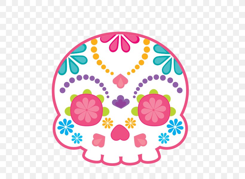 Calavera Skull Day Of The Dead Bag, PNG, 600x600px, Calavera, Area, Bag, Day Of The Dead, Flower Download Free