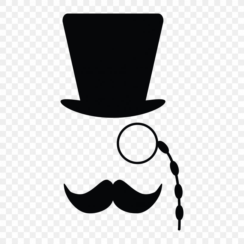 Monocle Gentleman Clip Art, PNG, 1875x1875px, Monocle, Black, Black And White, Eye, Eyewear Download Free