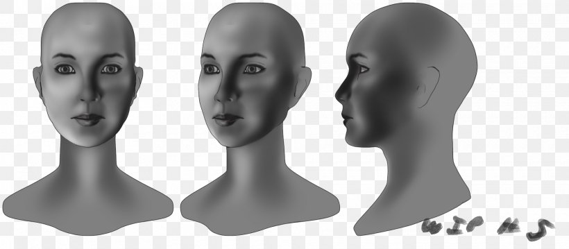 Polycount Nose Sketchbook Mannequin, PNG, 1920x841px, Polycount, Black And White, Com, Face, Freeform Surface Modelling Download Free