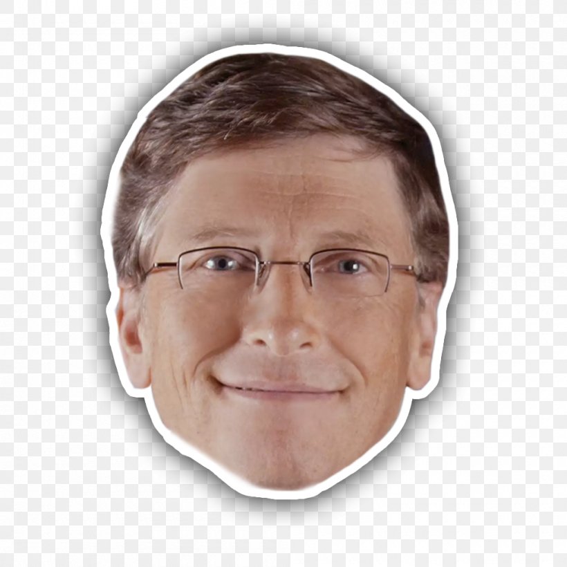Bill Gates Microsoft The World's Billionaires Bill & Melinda Gates Foundation Technology, PNG, 1000x1000px, Bill Gates, Bill Melinda Gates Foundation, Chairman, Cheek, Chin Download Free