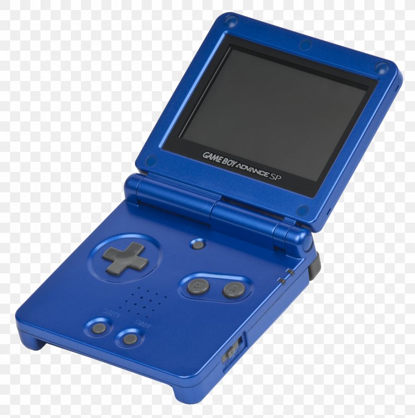 Game Boy Advance SP Game Boy Family Handheld Game Console, PNG, 2560x2580px, Game Boy, All Game Boy Console, Cobalt Blue, Electric Blue, Electronic Device Download Free