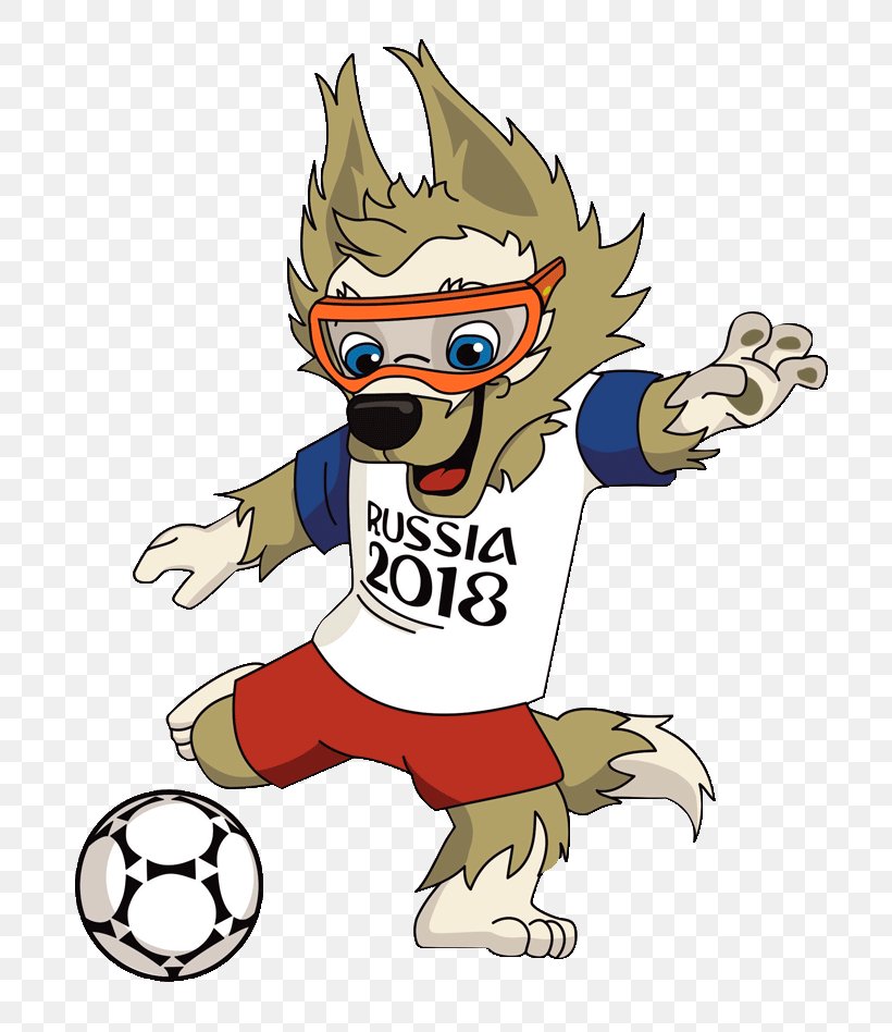 2018 World Cup Zabivaka Russia FIFA World Cup Official Mascots Football, PNG, 762x948px, 2018, 2018 World Cup, Art, Carnivoran, Cartoon Download Free