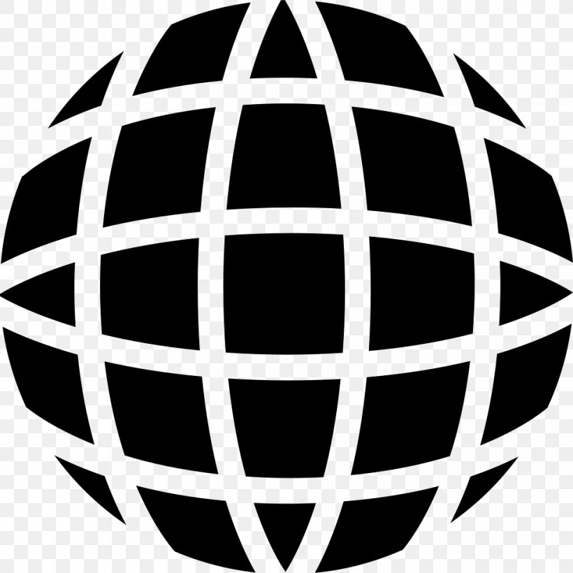 Earth Symbol Vector Graphics World, PNG, 980x980px, Earth, Blackandwhite, Earth Symbol, Emblem, Grid Download Free