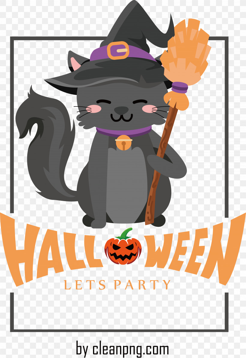 Halloween Party, PNG, 5707x8295px, Halloween, Cat, Halloween Party Download Free