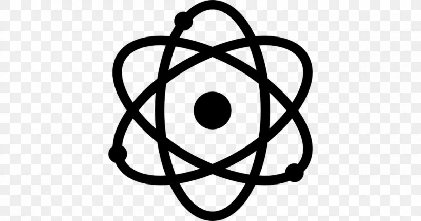 Symbol, PNG, 1200x630px, Atom, Atomic Theory, Black And White, Cdr, Monochrome Download Free