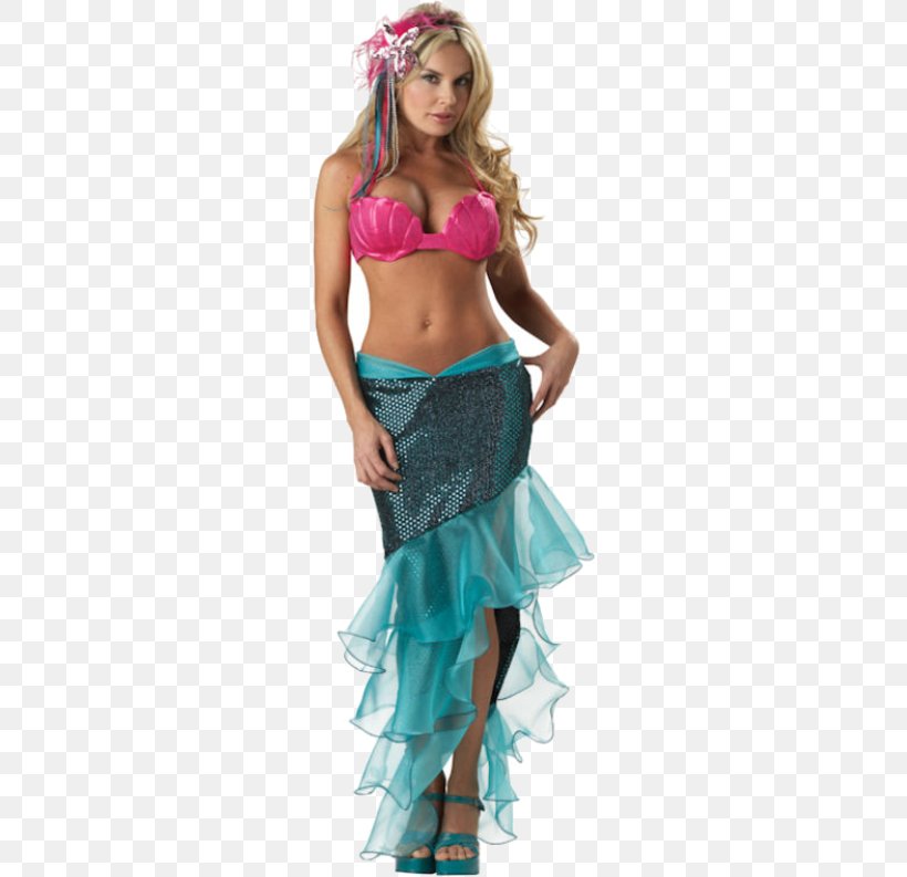 Costume La Sirenita Y Otros Cuentos The Little Mermaid Ursula Ariel, PNG, 500x793px, Costume, Abdomen, Ariel, Child, Clothing Download Free