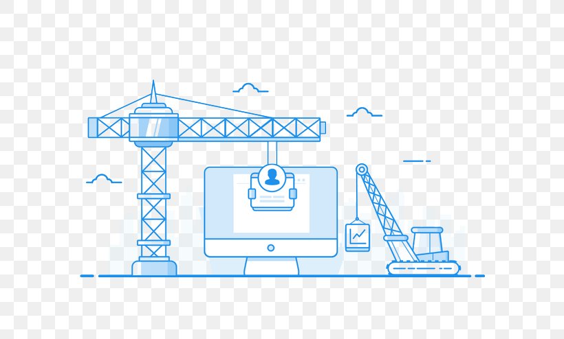 Graphic Design Download Illustration, PNG, 658x494px, Crane, Area, Blue, Brand, Cartoon Download Free