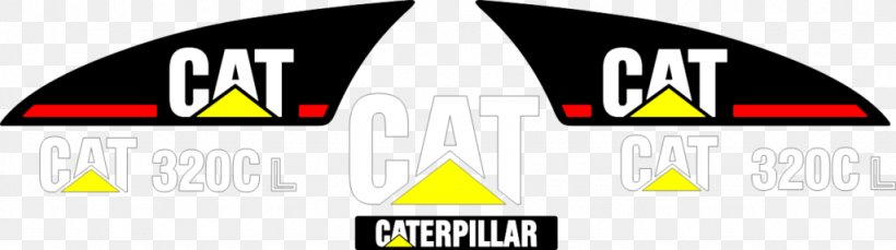 Logo Caterpillar Inc. Decal Brand, PNG, 1024x287px, Logo, Area, Brand, Cat, Caterpillar Inc Download Free