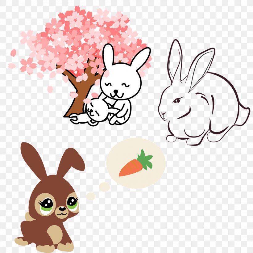 Rabbit Clip Art, PNG, 1506x1506px, Rabbit, Child, Domestic Rabbit, Easter, Easter Bunny Download Free