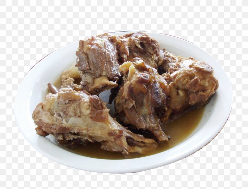 Samoyed Dog Pig's Ear Domestic Pig Philippine Adobo Bone, PNG, 945x723px, Philippine Adobo, Adobo, Animal Source Foods, Braising, Chicken Meat Download Free