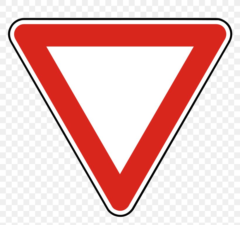 Traffic Sign Yield Sign Road Intersection, PNG, 768x768px, Sign, Area, Brand, Hak Utama Pada Persimpangan, Intersection Download Free