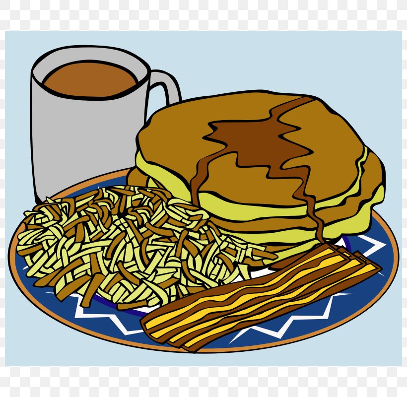 Breakfast Sausage Pancake Fast Food Bacon, PNG, 800x800px, Breakfast, Bacon, Breakfast Sausage, Commodity, Drink Download Free