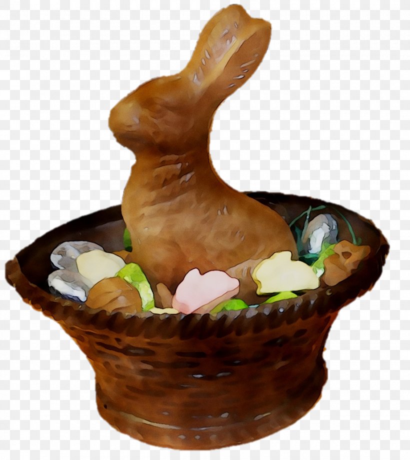 Easter Bunny Chocolate Bunny Easter Basket, PNG, 920x1033px, Easter Bunny, Basket, Cake, Ceramic, Chocolate Download Free