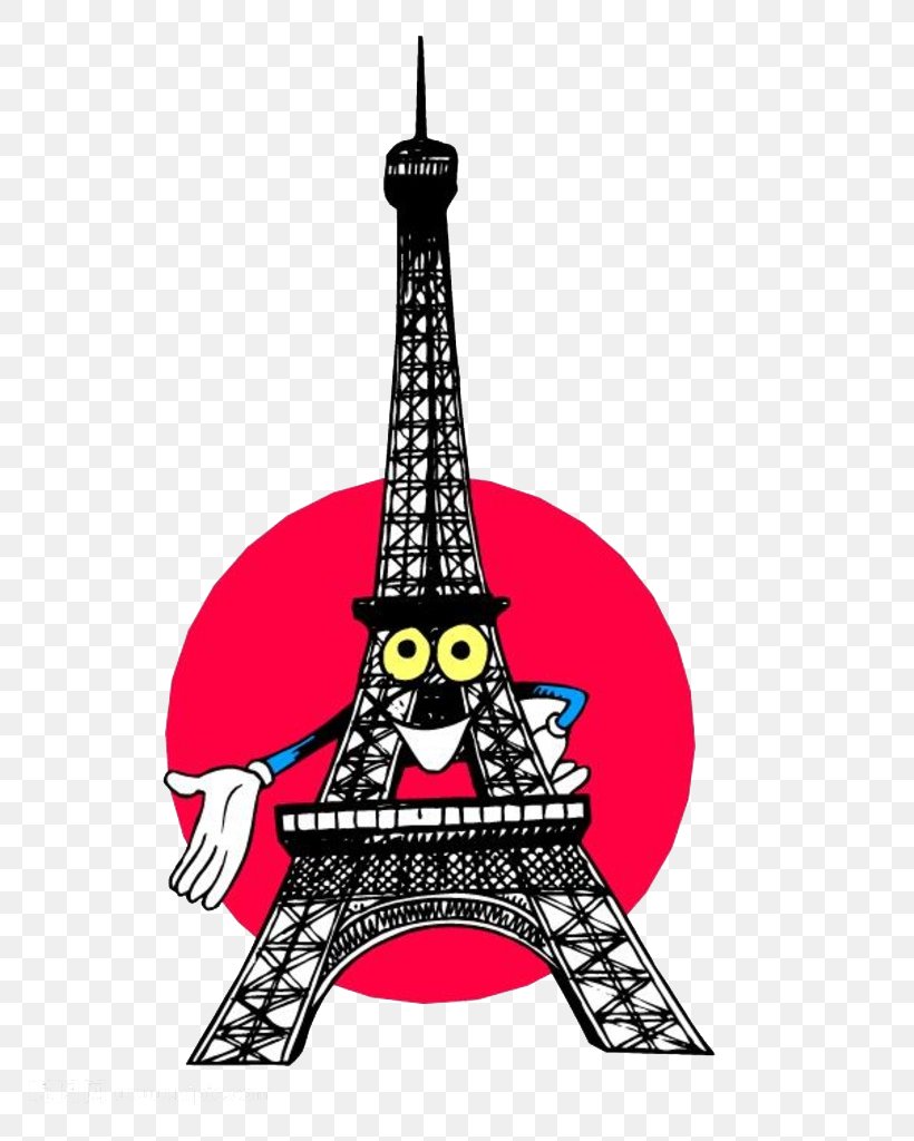 Eiffel Tower Musxe9e Du Louvre, PNG, 785x1024px, Eiffel Tower, Architecture, Art, Building, Cartoon Download Free