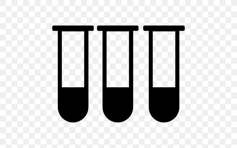 Rectangle Black And White Symbol, PNG, 512x512px, Test Tubes, Black And White, Chemistry, Computer, Noun Download Free