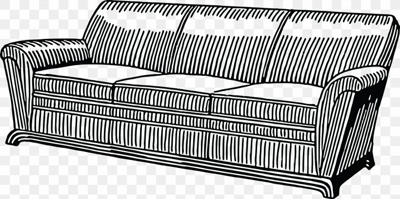 Davenport Table Couch Sofa Bed Seat, PNG, 4000x1999px, Davenport, Bed, Black And White, Chair, Coffee Tables Download Free
