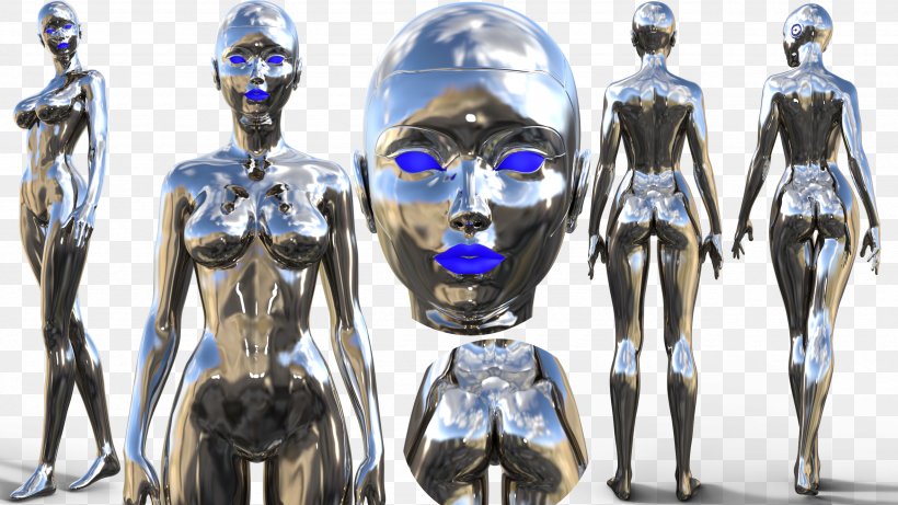 Gynoid Robot Art Woman, PNG, 2560x1440px, 3d Modeling, Gynoid, Action Figure, Art, Austin Powers Download Free