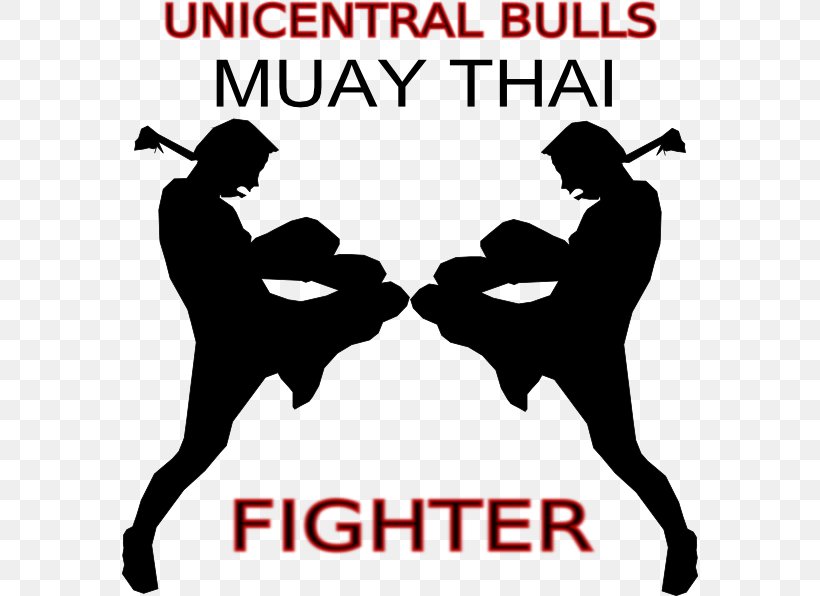 Muay Thai Kickboxing Mixed Martial Arts, PNG, 576x596px, Muay Thai, Aerobic Kickboxing, Area, Artwork, Black And White Download Free