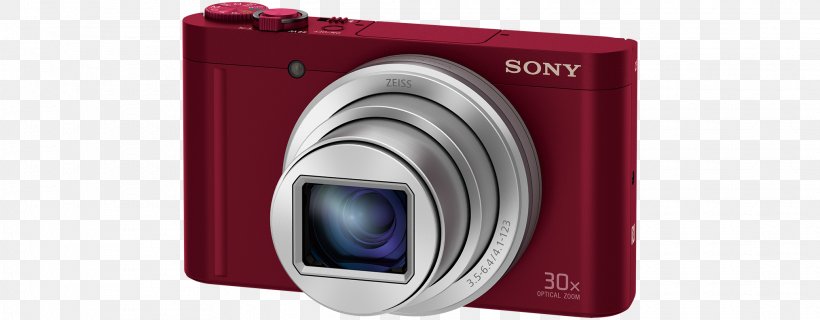 Sony Cyber-shot DSC-WX500 Point-and-shoot Camera 30 X Sony Corporation, PNG, 2028x792px, Sony Cybershot Dscwx500, Camera, Camera Accessory, Camera Lens, Cameras Optics Download Free