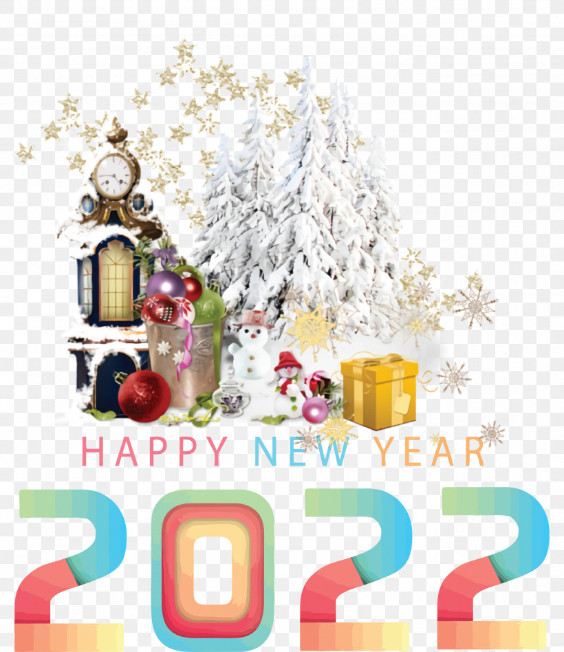 Happy 2022 New Year 2022 New Year 2022, PNG, 2593x3000px, Christmas Day, Bauble, Christkind, Christmas Tree, Drawing Download Free