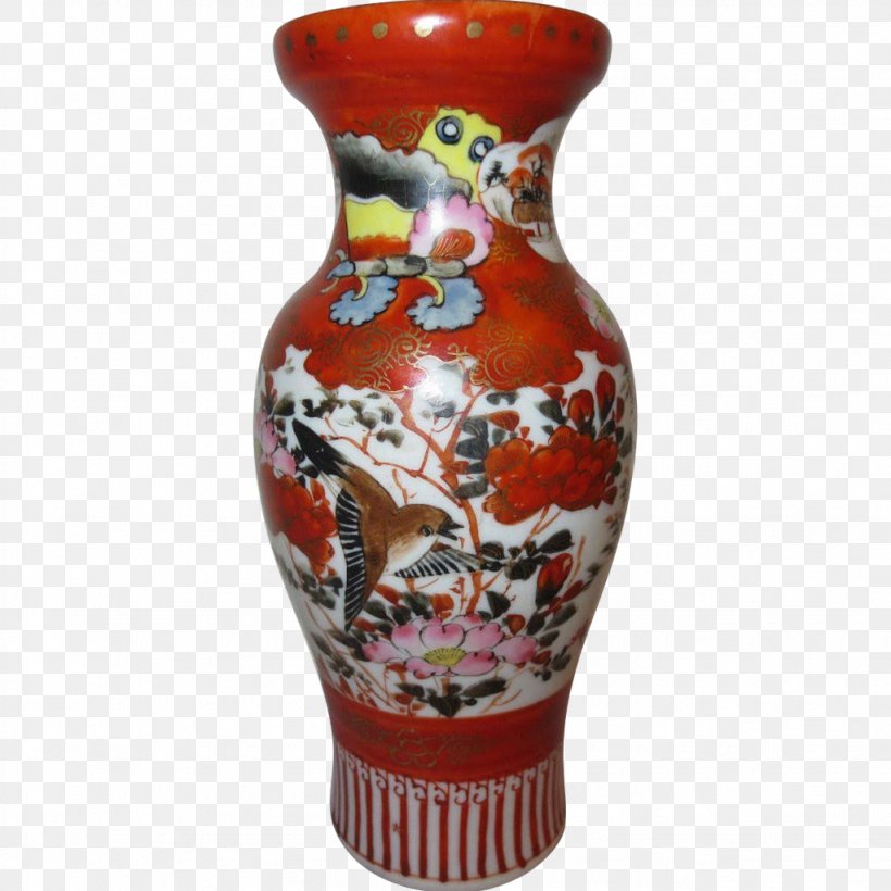 Japan Vase Ceramic Porcelain Kutani Ware, PNG, 1023x1023px, Japan, Antique, Artifact, Ceramic, Ceramica Giapponese Download Free