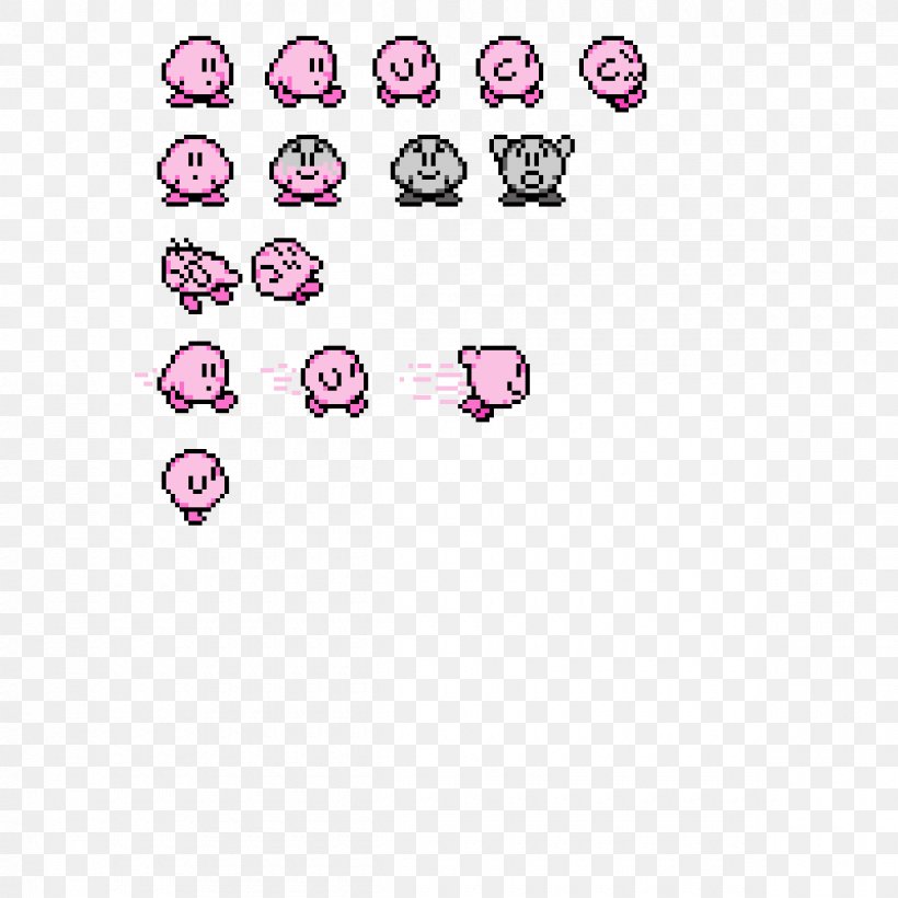 Sprite Kirby Video Games Image Pixel Art, PNG, 1200x1200px, Sprite, Art, Drawing, Jewellery, Kirby Download Free