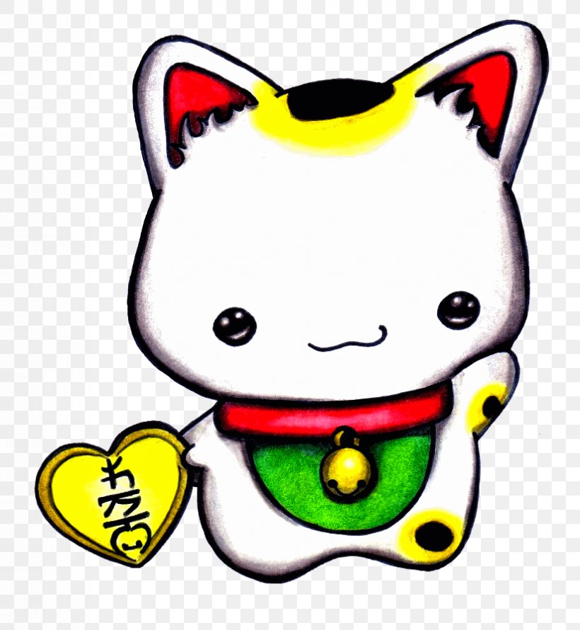 Cat Maneki-neko Kitten Culture Of Japan Hello Kitty, PNG, 824x895px, Watercolor, Cartoon, Flower, Frame, Heart Download Free