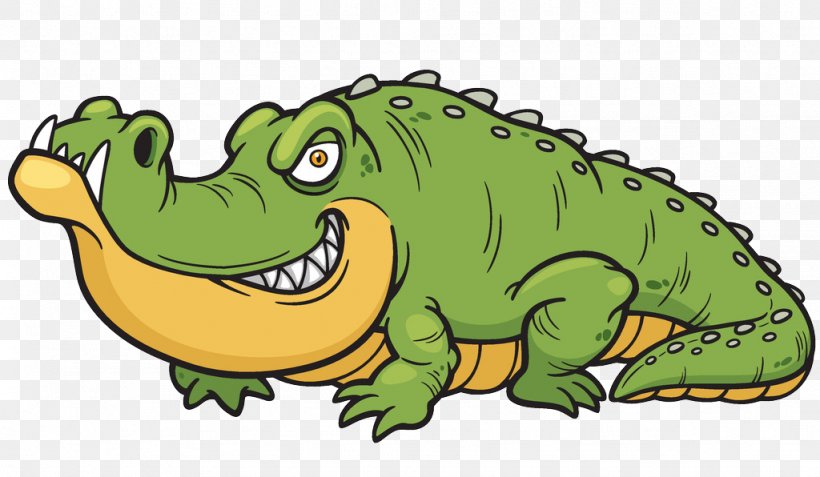 Crocodile Alligator Royalty-free Clip Art, PNG, 1024x596px, Crocodile, Alligator, Amphibian, Cartoon, Crocodilia Download Free