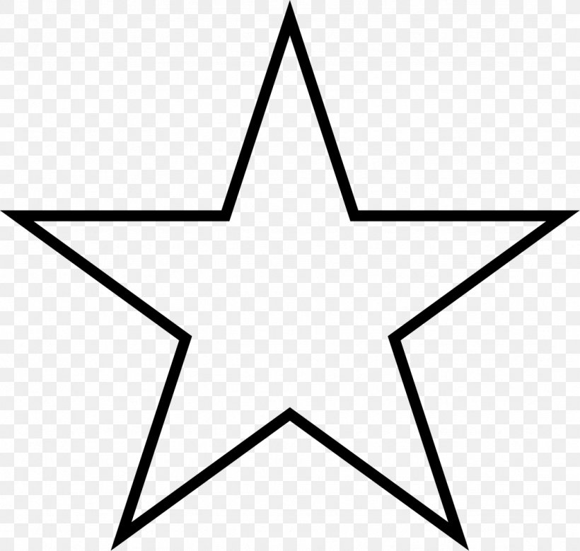 Five-pointed Star Star Polygons In Art And Culture Symbol Pentagram, PNG, 1077x1024px, Fivepointed Star, Area, Black, Black And White, Decagon Download Free