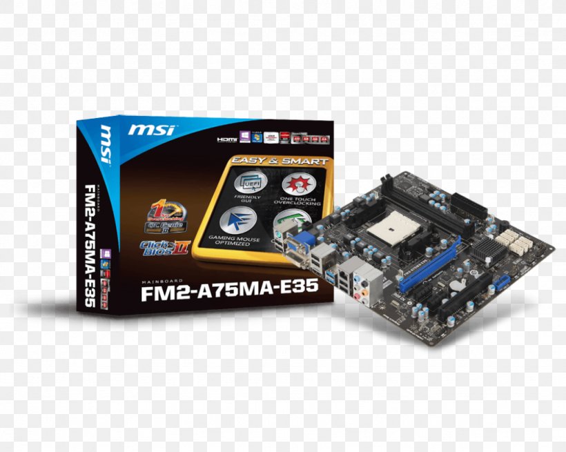 Socket FM2 Motherboard MicroATX MSI FM2-A75MA-E35, PNG, 1024x819px, Socket Fm2, Advanced Micro Devices, Amd Accelerated Processing Unit, Atx, Chipset Download Free