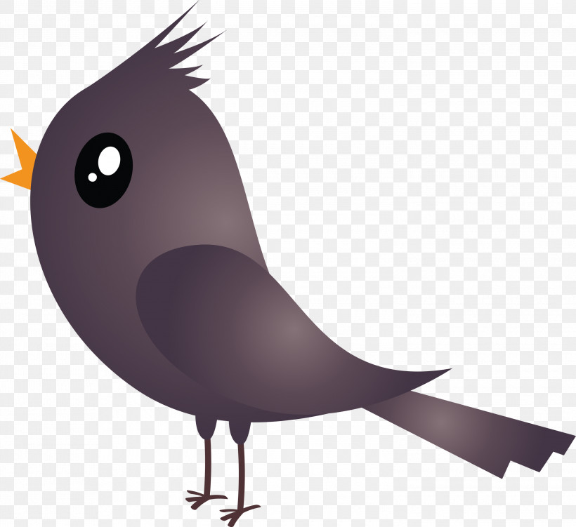 Bird Cartoon Beak Perching Bird Tail, PNG, 3000x2750px, Cartoon Bird, Beak, Bird, Cartoon, Cute Bird Download Free