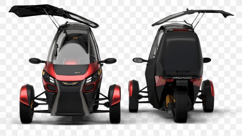 Electric Vehicle Car Three-wheeler Motorcycle Arcimoto, PNG, 1200x675px, Electric Vehicle, Arcimoto, Automotive Design, Automotive Exterior, Automotive Wheel System Download Free