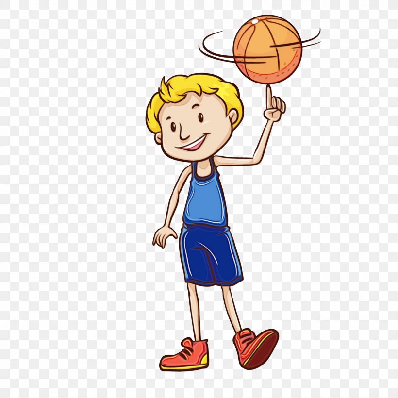 Basketball Player Cartoon Basketball Basketball Playing Sports, PNG, 1500x1500px, Watercolor, Basketball, Basketball Hoop, Basketball Player, Cartoon Download Free