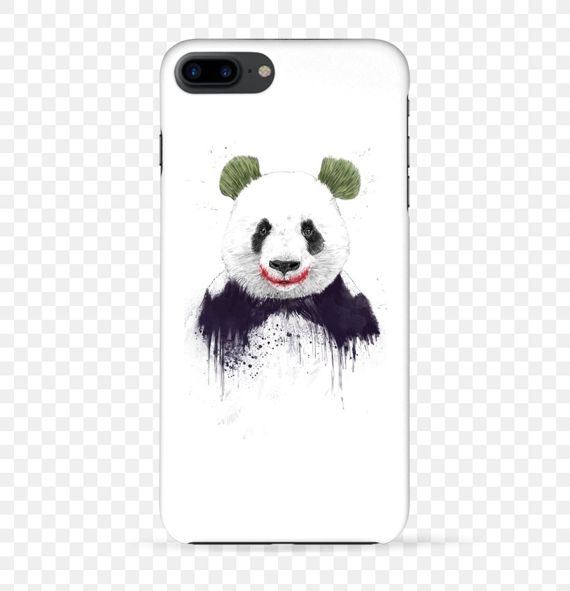 Joker Giant Panda Batman Bear Art, PNG, 690x850px, Watercolor, Cartoon, Flower, Frame, Heart Download Free