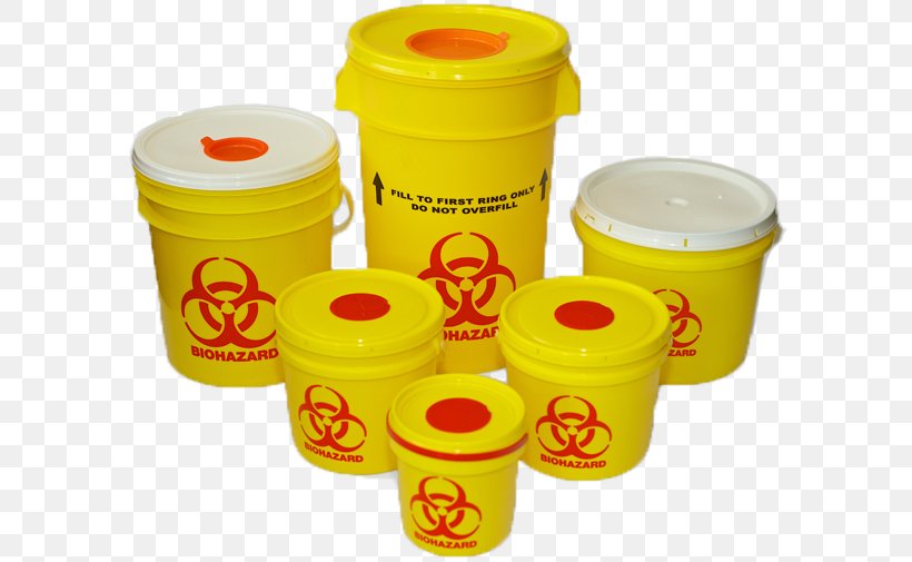 Medical Waste Rubbish Bins & Waste Paper Baskets Sharps Waste Waste Management, PNG, 600x505px, Medical Waste, Box, Bucket, Container, Cup Download Free