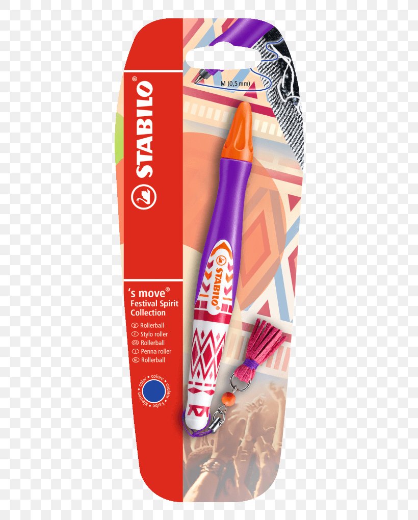 Stabilo 's Move Festival Spirit Rollerball Pen, PNG, 432x1020px, Ballpoint Pen, Flavor, Ink, Roller Skating, Rollerball Pen Download Free
