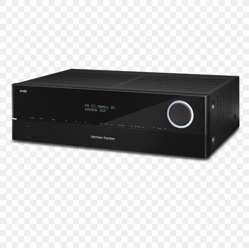 AV Receiver Radio Receiver Harman Kardon Router Amplificador, PNG, 1605x1605px, 51 Surround Sound, Av Receiver, Amplificador, Amplifier, Audio Download Free