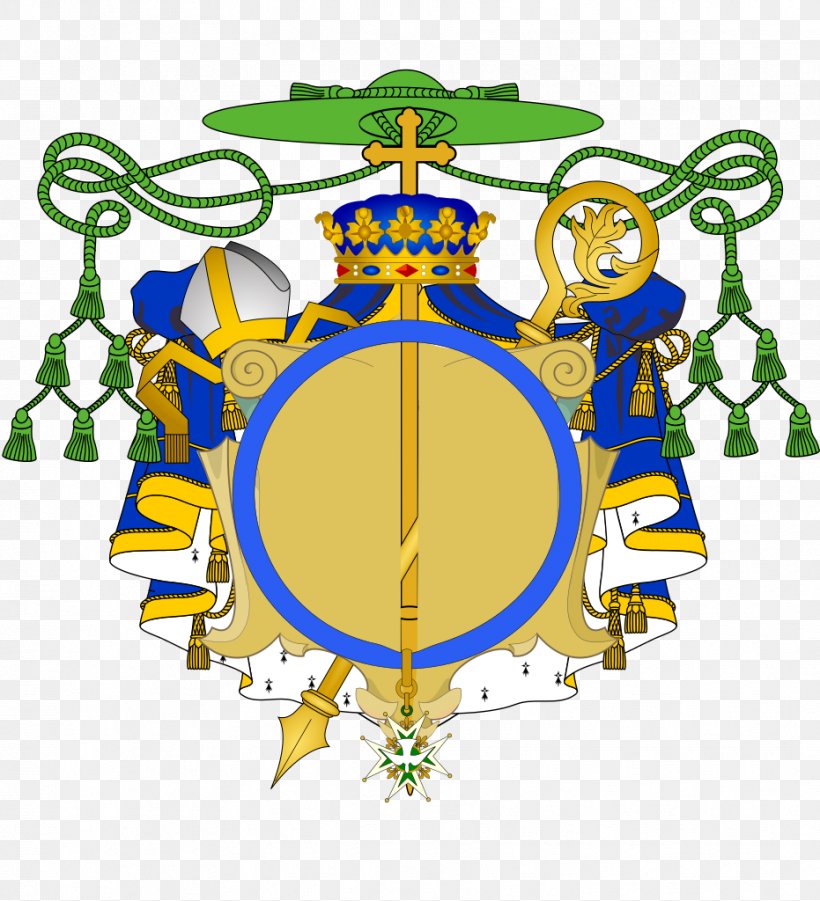 Coat Of Arms Of Pope Benedict XVI Cardinal Galero Catholicism, PNG, 931x1024px, Coat Of Arms, Area, Bishop, Cardinal, Catholicism Download Free
