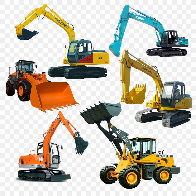 Excavator Adobe Illustrator Computer File, PNG, 850x850px, Excavator, Bucket Chain Excavator, Construction Equipment, Forklift, Gratis Download Free