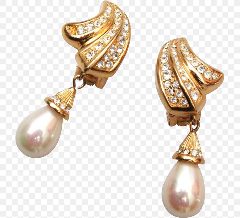 Pearl Earring Chanel Designer Christian Dior SE, PNG, 745x745px, Pearl, Body Jewellery, Body Jewelry, Chanel, Christian Dior Download Free