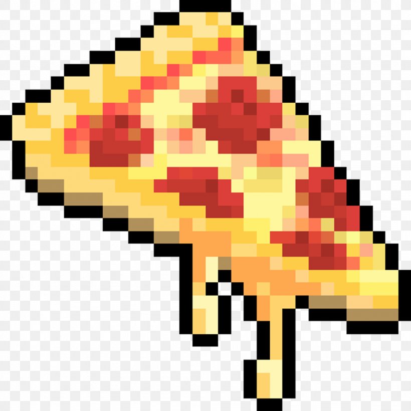 Pizza Pixel Art GIF Image, PNG, 1024x1024px, Pizza, Art, Bit, Food, Hamburger Download Free