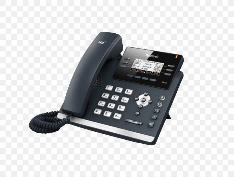 VoIP Phone Telephone Session Initiation Protocol Voice Over IP Yealink SIP-T27G, PNG, 841x637px, Voip Phone, Answering Machine, Call Waiting, Corded Phone, Electronics Download Free
