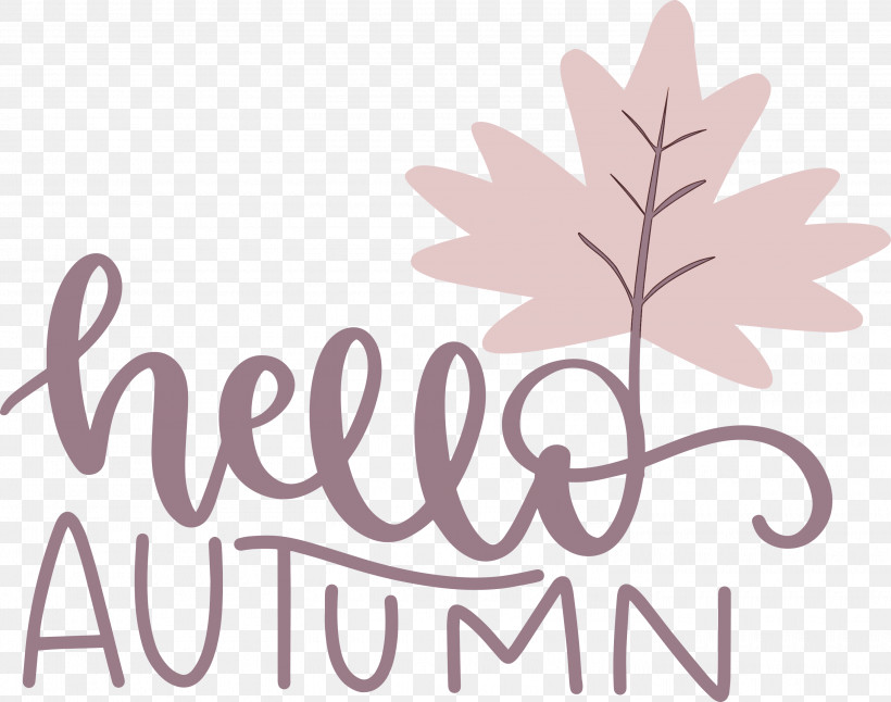 Hello Autumn, PNG, 3000x2367px, Hello Autumn, Biology, Flower, Leaf, Logo Download Free