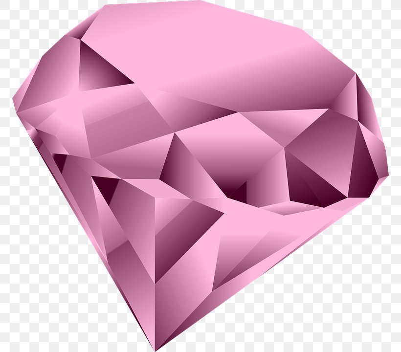 Pink Diamond Clip Art, PNG, 770x720px, Diamond, Diamond Color, Gemstone, Heart, Magenta Download Free