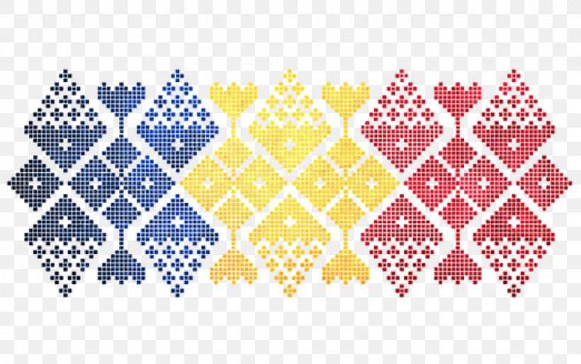 Romanian Flag Of Romania Folklore Pattern, PNG, 1024x643px, Romania, Area, Art, Brauch, Craft Download Free