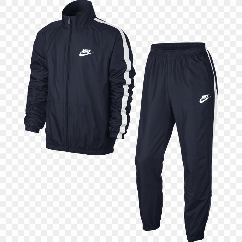 Tracksuit Nike Clothing Jacket Sportswear, PNG, 2000x2000px, Tracksuit, Adidas, Black, Brand, Clothing Download Free
