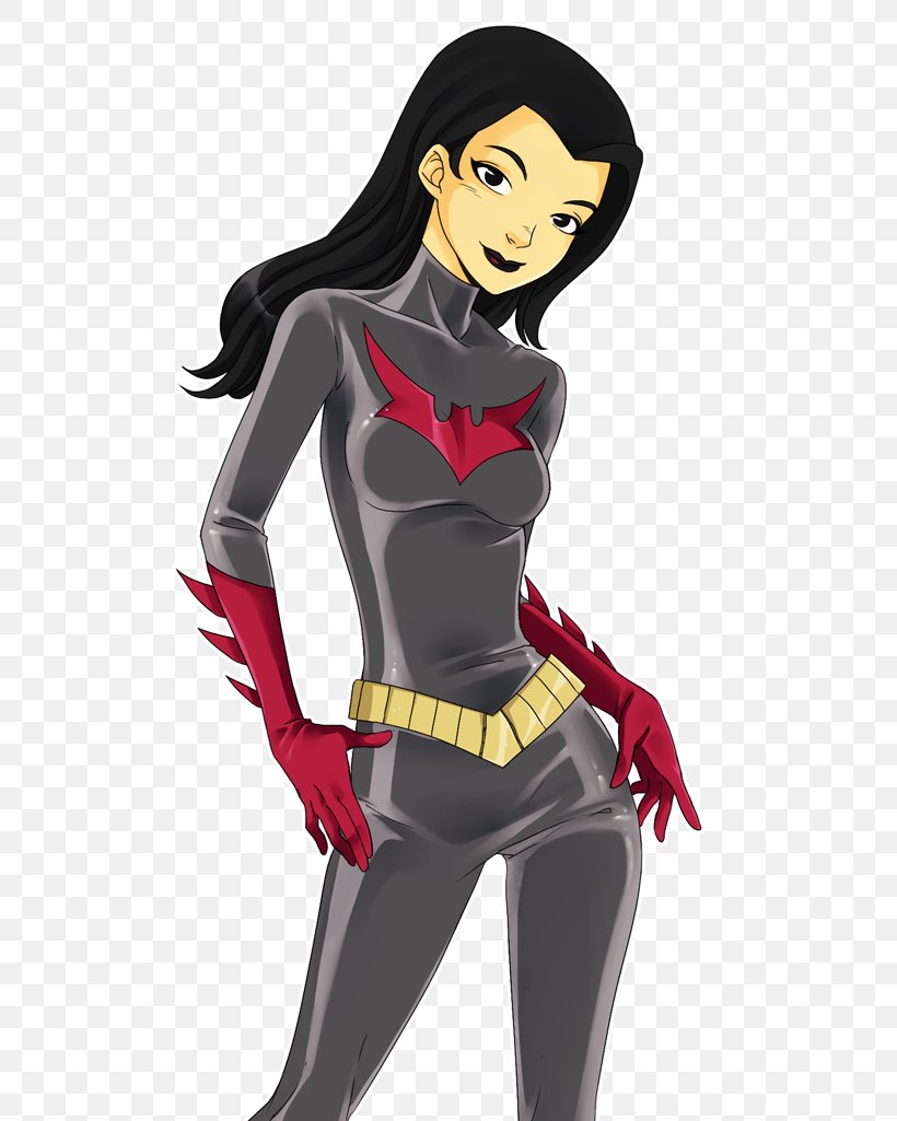 Dana Tan Batgirl Batman Batwoman Female, PNG, 560x1025px, Watercolor, Cartoon, Flower, Frame, Heart Download Free
