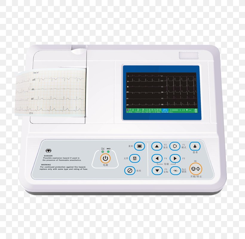 Electrocardiography Medicine Medical Equipment Monitoring Cardiology, PNG, 800x800px, Electrocardiography, Anesthesia, Cardiology, Electronics, Electronics Accessory Download Free